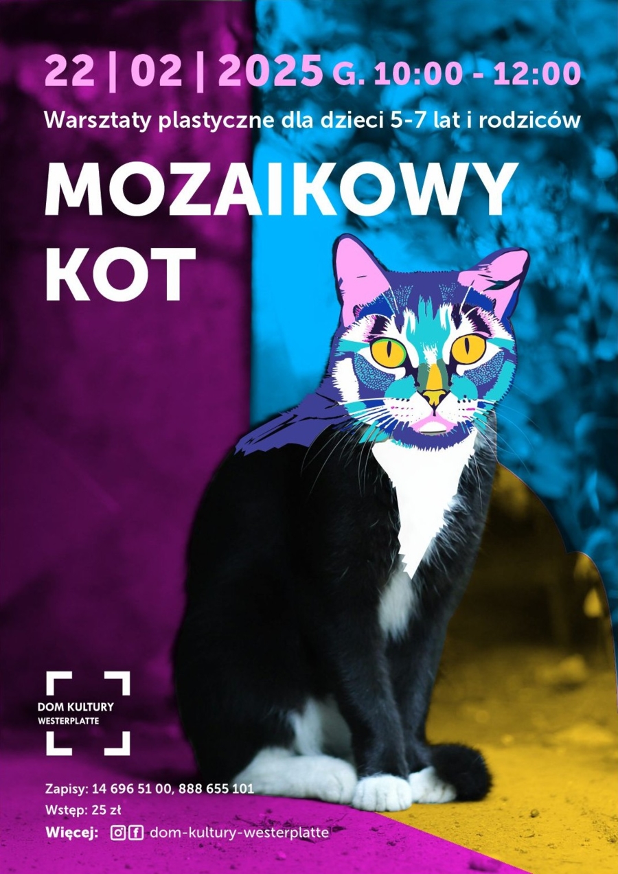 mozaikowy kot